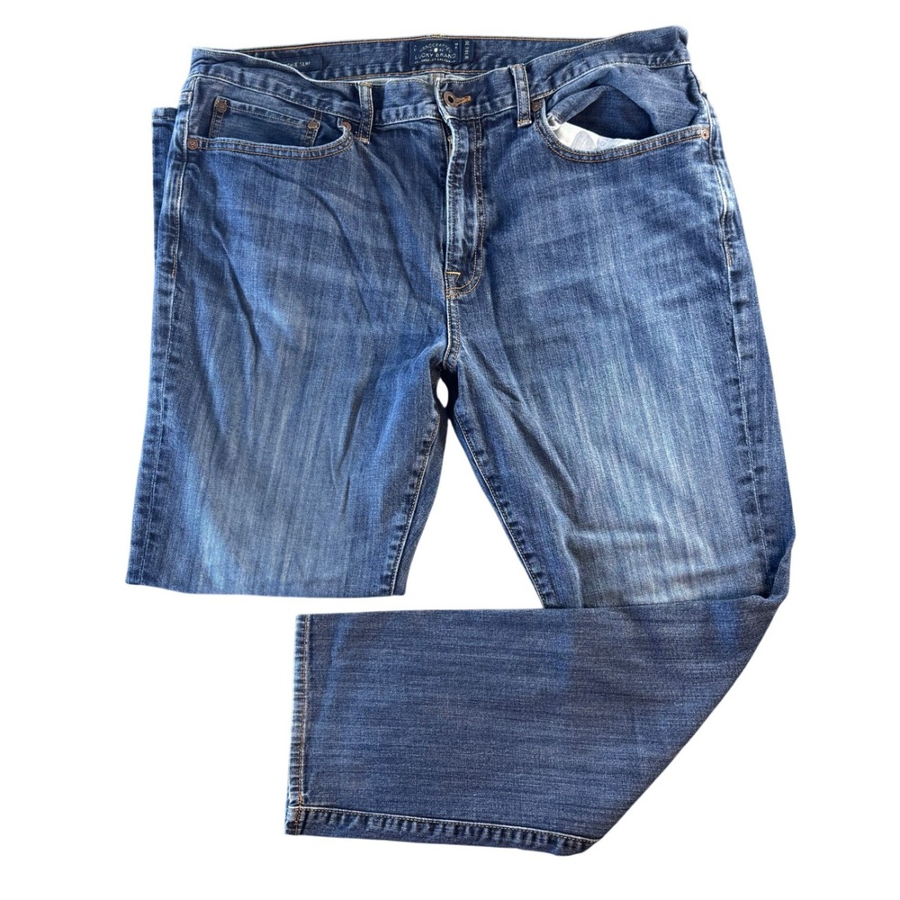Lucky Brand 121 Heritage Slim Mens Jeans 38x30 Blue Medium Wash 7MP1812